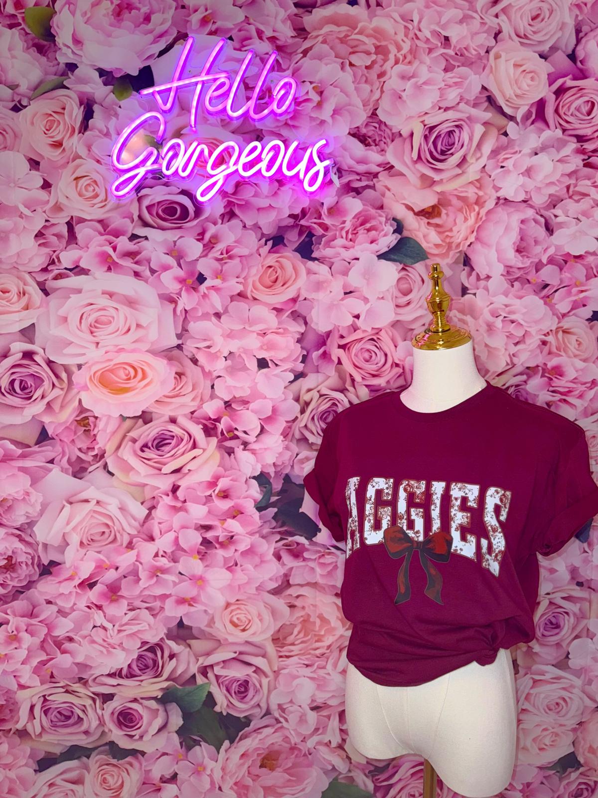 Aggies Bow T-Shirt